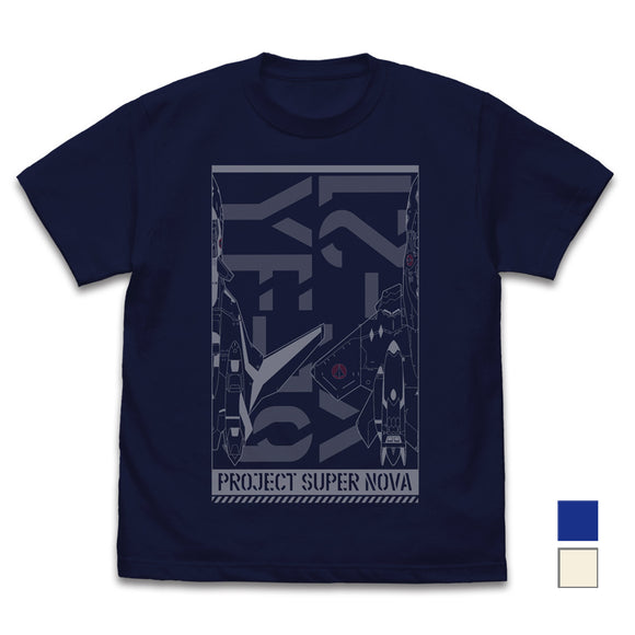 『マクロスプラス』YF-19/YF-21 Tシャツ/NAVY