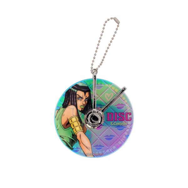 ジョジョの奇妙な冒険｣ 暖め メタルDISC型キーホルダー(エンポリオ 