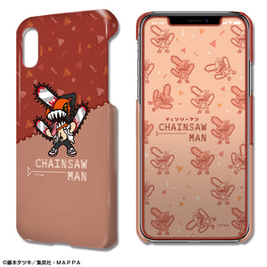 『チェンソーマン』デザジャケット iPhone X/XSケース＆保護シート デザイン01(チェンソーマン)