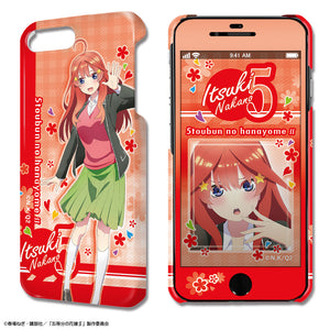 『五等分の花嫁∬』デザジャケット iPhone 8 Plus/7 Plus/6 Plus/6s Plus ケース＆保護シート デザイン05(中野五月)