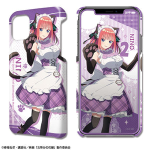 『映画 五等分の花嫁』デザジャケット iPhone 12 mini ケース＆保護シート デザイン02 (中野二乃)【描き下ろし】