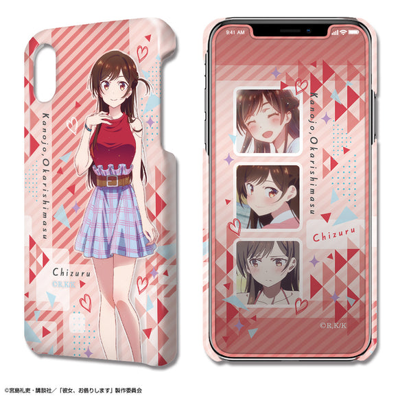 『彼女、お借りします』デザジャケット iPhone XR ケース＆保護シート デザイン01(水原千鶴)