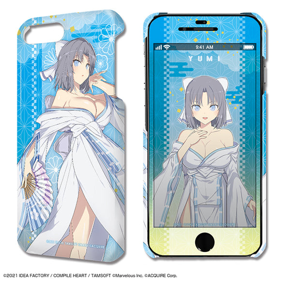 『閃乱忍忍忍者大戦ネプテューヌ -少女達の響艶-』デザジャケット iPhone 8 Plus/7 Plus/6 Plus/6s Plusケース＆保護シート デザイン07(雪泉)