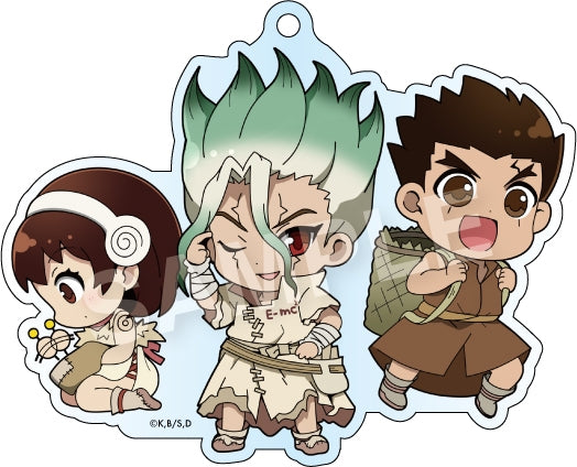 『Dr.STONE』いつしょ アクリルボールチェーン 千空＆大樹＆杠