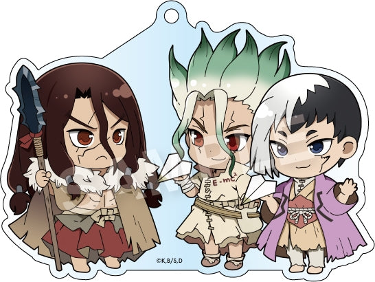 『Dr.STONE』いつしょ アクリルボールチェーン 千空＆ゲン＆司