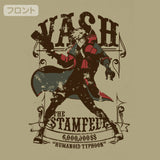 『TRIGUN STAMPEDE』ヴァッシュ・ザ・スタンピード Tシャツ SAND KHAKI