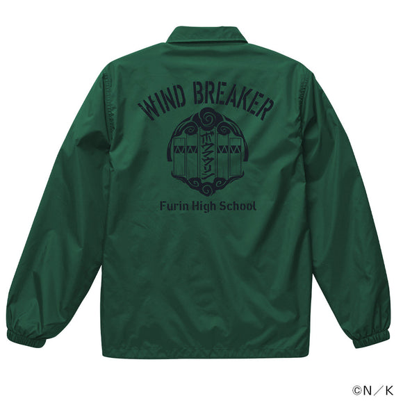 『WIND BREAKER』ボウフウリン コーチジャケット IVY GREEN