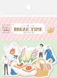 『ジブリ』ハウルの動く城 和紙フレークシール BREAK TIME flower