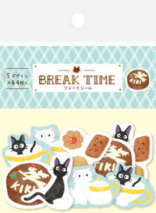 『ジブリ』魔女の宅急便 和紙フレークシール BREAK TIME cookie