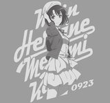 『冴えない彼女の育てかた Fine』加藤恵ヴィンテージ Tシャツ　MIX GRAY