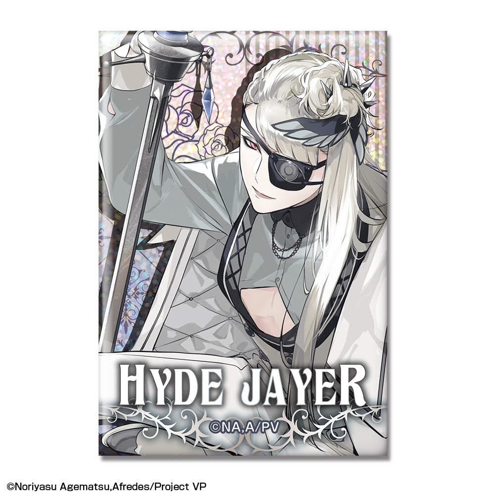 ヴィジュアルプリズン』ホログラム缶バッジ デザイン10(ハイド