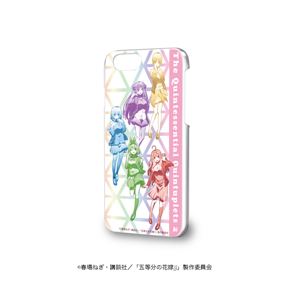 「五等分の花嫁∬」ハードケース(iPhone6/6s/7/8兼用)01/集合デザイン(MANGEKYO)