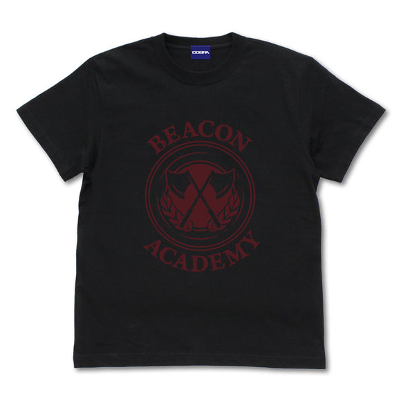 『RWBY 氷雪帝国』ビーコン・アカデミー Tシャツ/BLACK