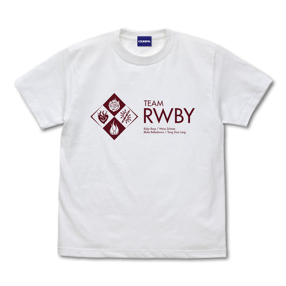 『RWBY 氷雪帝国』チームRWBY Tシャツ / WHITE