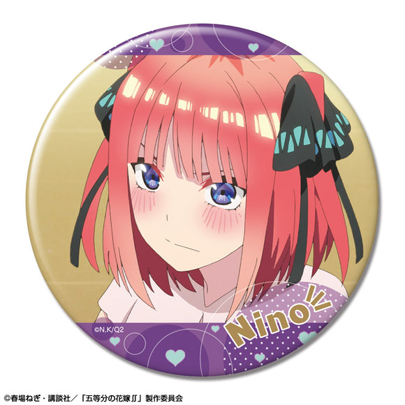 『五等分の花嫁∬』缶バッジ デザイン09(中野二乃/D)