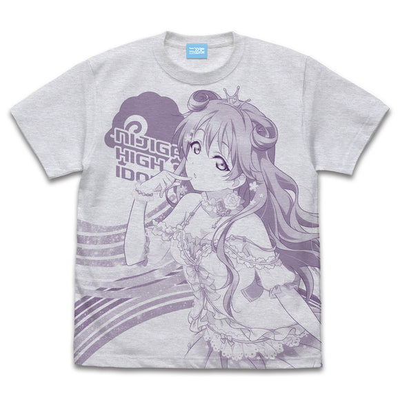 『ラブライブ！虹ヶ咲学園スクールアイドル同好会』近江彼方 オールプリントTシャツ