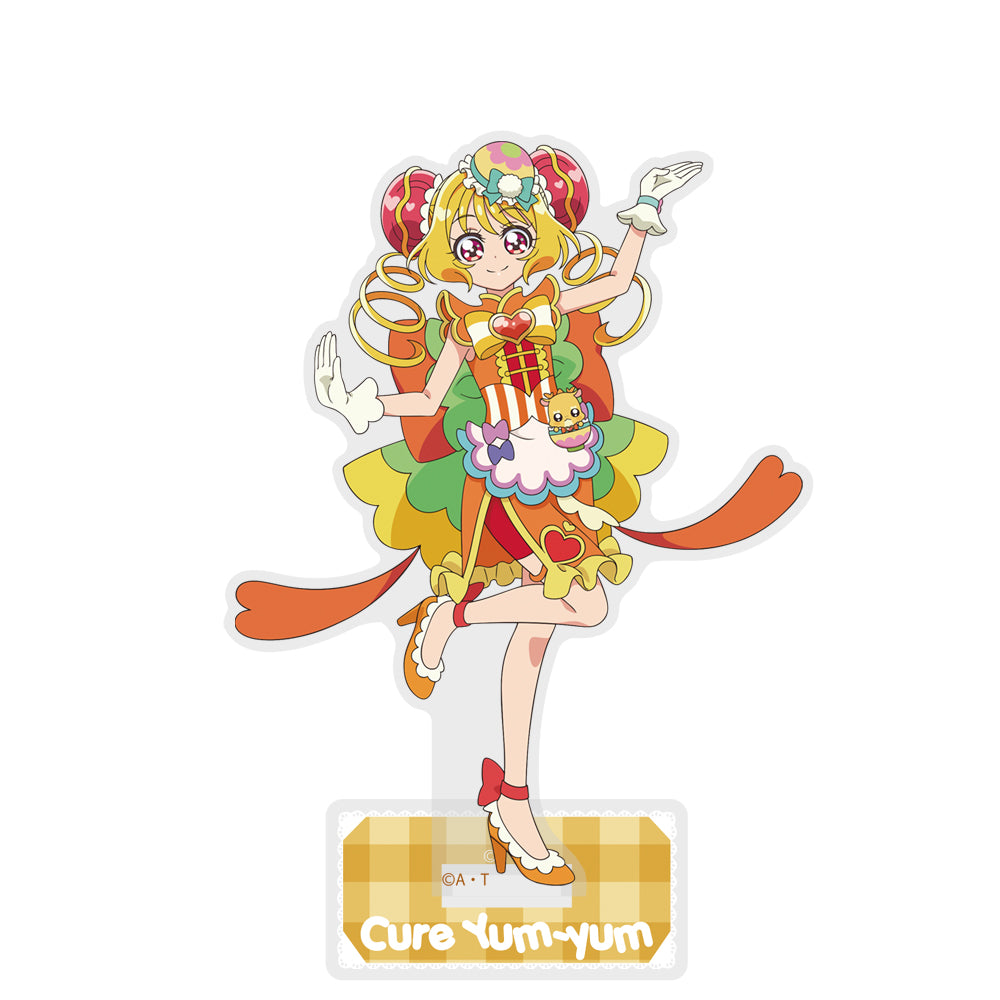 デリシャスパーティ プリキュア』キュアヤムヤム アクリル デリシャスパーティ プリキュア』キュアヤムヤム アクリル