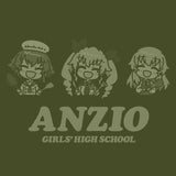 『ガールズ＆パンツァー 最終章』アンツィオ高校 Tシャツ/MOSS