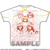 『映画 五等分の花嫁』フルグラフィックTシャツ エンディングVer. 中野一花 L