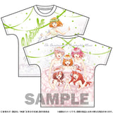 『映画 五等分の花嫁』フルグラフィックTシャツ エンディングVer. 中野四葉 L