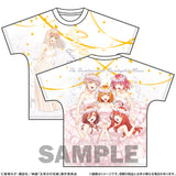 『映画 五等分の花嫁』フルグラフィックTシャツ エンディングVer. 中野一花 L