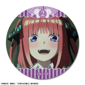 『五等分の花嫁∬』レザーバッジ デザイン09(中野二乃/D)