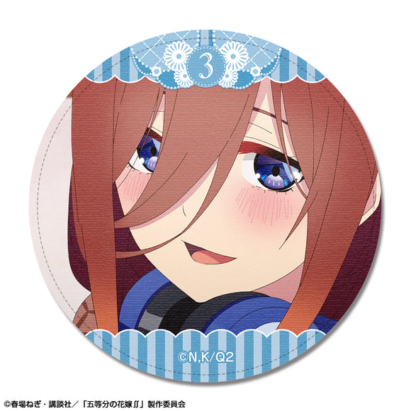 『五等分の花嫁∬』レザーバッジ デザイン11(中野三玖/A)