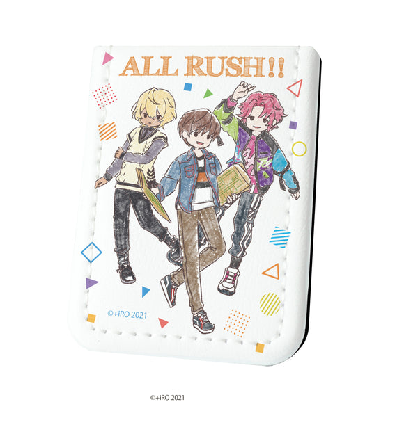 『ALL RUSH!!』レザーフセンブック 01/オレンジデザイン(グラフアート)