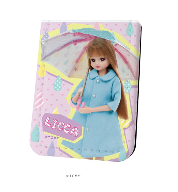 『リカちゃん／#Licca』レザーフセンブック 01/雨の日リカちゃんデザイン