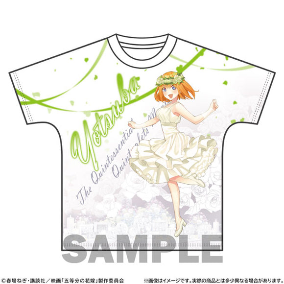 『映画 五等分の花嫁』フルグラフィックTシャツ エンディングVer. 中野四葉 L