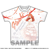 『映画 五等分の花嫁』フルグラフィックTシャツ エンディングVer. 中野五月 L