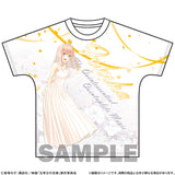 『映画 五等分の花嫁』フルグラフィックTシャツ エンディングVer. 中野一花 L