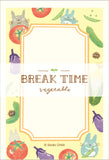 『ジブリ』となりのトトロ ミニレター BREAK TIME vegetable