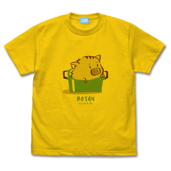 『CLANNAD-クラナド-』ボタンイラスト Tシャツ/CANARY YELLOW