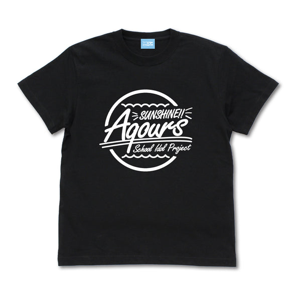 『ラブライブ!サンシャイン!! 』Aqours Tシャツ/BLACK　