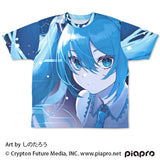 『初音ミク』 両面フルグラフィックTシャツ しのたろうVer.