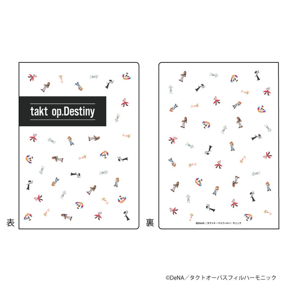 『takt op.Destiny』  描き下ろしミニキャラデザイン プレミアムポストカードホルダー