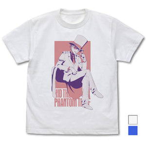 『名探偵コナン』怪盗キッド ウインドウ Tシャツ/WHITE