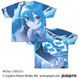 『初音ミク』 両面フルグラフィックTシャツ しのたろうVer.