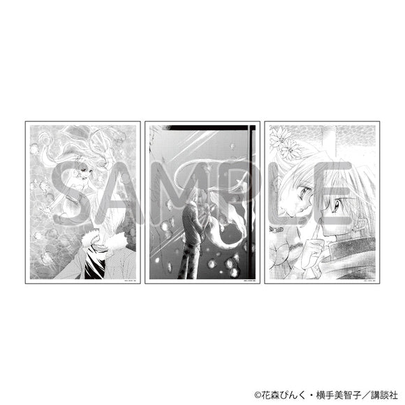 『マーメイドメロディーぴちぴちピッチ』REPLICA GENGA　3枚セット 01/るちあ&海斗(公式イラスト)