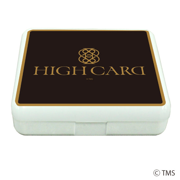 『HIGH CARD』小物ケース(ラムネ付き) 01/ロゴデザイン