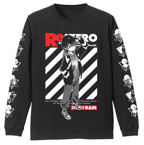 『Re:ゼロから始める異世界生活』ラム 袖リブロングスリーブTシャツ ストリートファッションVer.