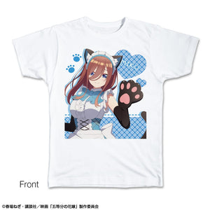 『映画 五等分の花嫁』Tシャツ デザイン03 (中野三玖)【描き下ろし】