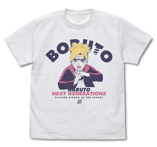 『BORUTO ボルト -NARUTO THE MOVIE-』うずまきボルトTシャツ / WHITE