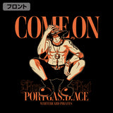 『ワンピース』エース Tシャツ “COME ON”Ver.