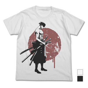 『ワンピース』剣士ゾロTシャツ　WHITE