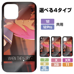 『ひぐらしのなく頃に 卒』 レナ When They Cry 強化ガラスiPhoneケース