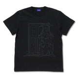 『ウルトラセブン』エレキング イラストタッチTシャツ/BLACK