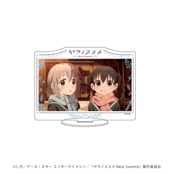 『ヤマノススメ Next Summit』キャラアクリルフィギュア 11/雪村あおい&倉上ひなた(場面写イラスト)