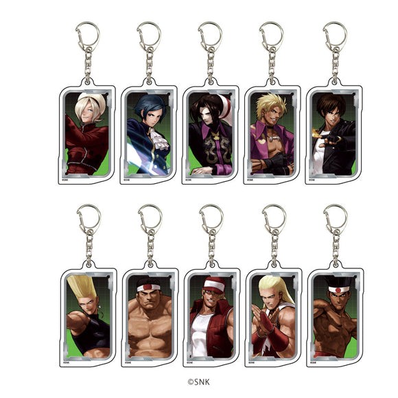 『THE KING OF FIGHTERS XIII GLOBAL MATCH』アクリルキーホルダー 01/BOX１ ブラインド(全10種)(公式イラスト)